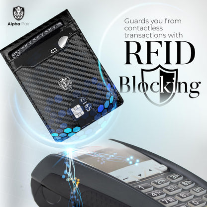 Slim RFID Men Wallets with Money Clip and 12 Cards Holder